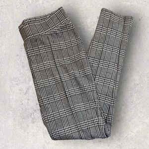 Customize Fashion House Women’s Medium Tartan Plaid Stretch Leggings